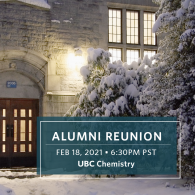 Chemistry Alumni Reunion - Snowy Building Exterior